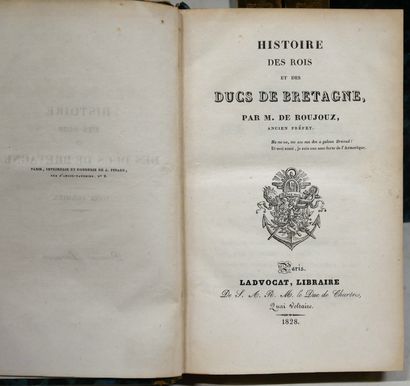 M. DE ROUJOUX. 

History of the Dukes of...