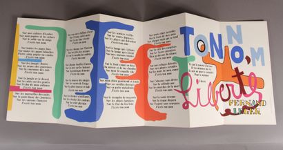 Paul ELUARD - Fernand LEGER

Freedom I write...