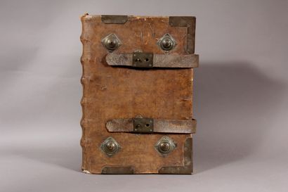 Antiphonary with leather binding