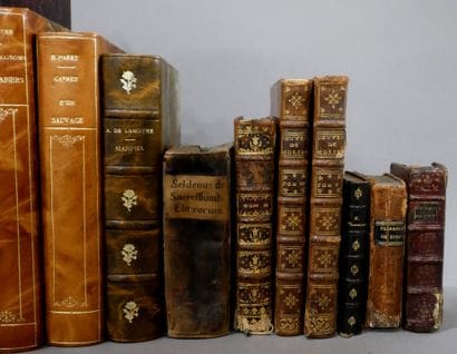 Lot of 19th and 20th century books, bound...