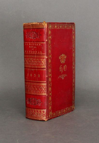 Lot: 

- Almanach royal 1787,

Paris, Veuve...