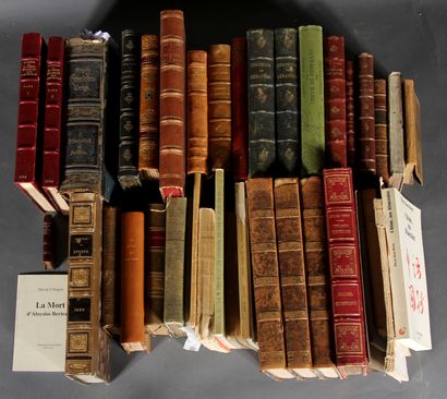 Lot of various books.