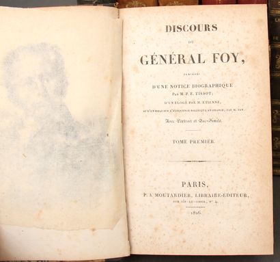 General Maximilien FOY

- Discourses

Paris...