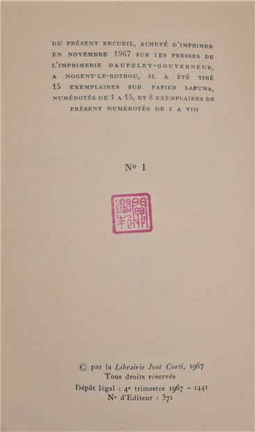 LOUIS ARAGON. 

La Diane française, followed...