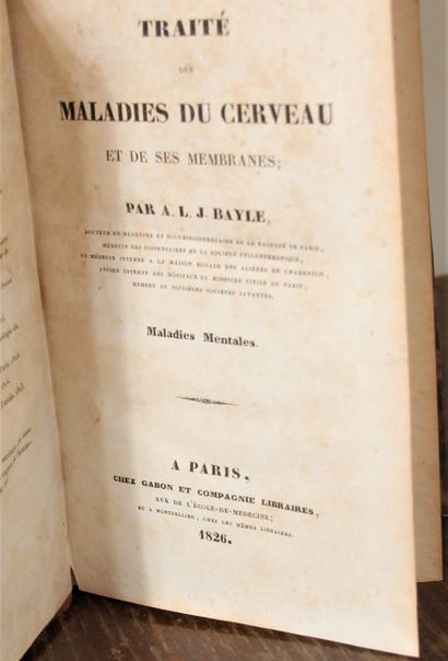 Lot :

- ALJ BAYLE Traité des maladies du...