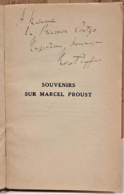 MARCEL PROUST. 

In search of lost time....