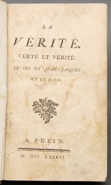 Abbot DULAURENS

The Truth. Virtue and Truth,...