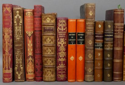 Lot of 19th and 20th century books, bound...