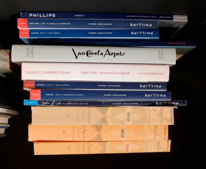 *Lot of books and auction catalogs on the...