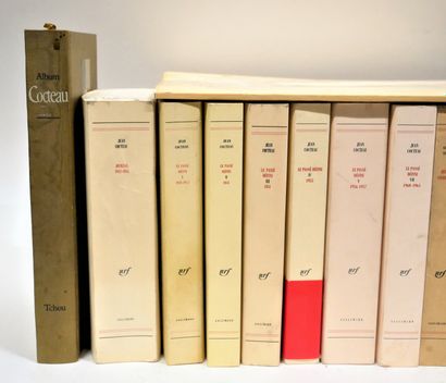 JEAN COCTEAU. Set of volumes including 9...