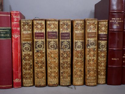 Lot of 19th and 20th century books, bound...