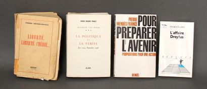 Pierre MENDES France and others

Lot of paperback...