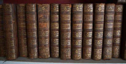 Lot of mismatched books, XVIIIth c. (acc...