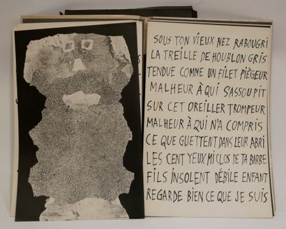 Jean DUBUFFET.

La Fleur de barbe. 

Paris,...
