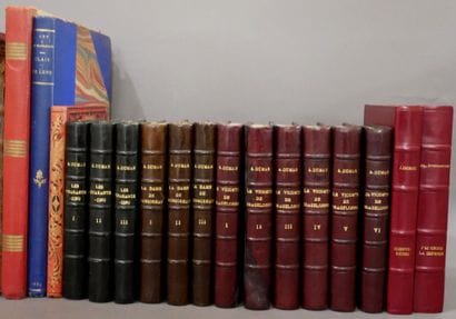 Lot of 19th and 20th century books, bound...