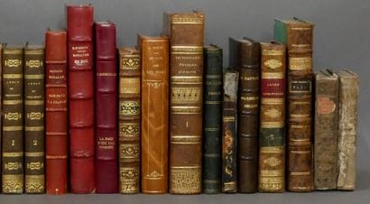 Lot of 19th and 20th century books, bound...