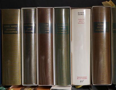 LA PLEIADE

Set of 59 volumes in-12, some...