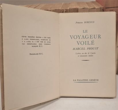 MARCEL PROUST. 

In search of lost time....