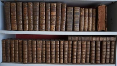 Lot of mismatched books, XVIIIth c. (acc...