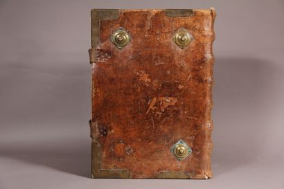 Antiphonary with leather binding