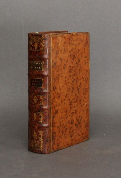 Lot: 

- Almanach royal 1787,

Paris, Veuve...