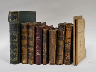 Batch of 10 bound volumes