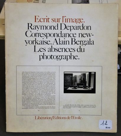 RAYMOND DEPARDON.

Notes, Arfuyen X, 1979,...