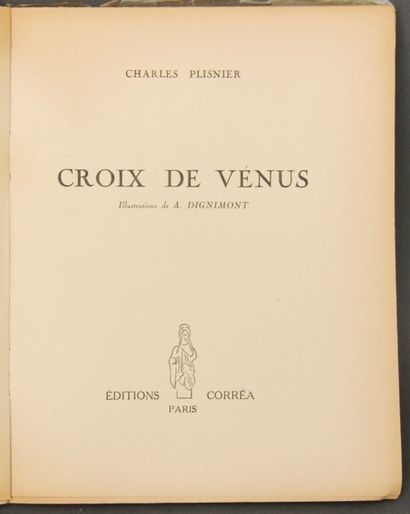 CHARLES PLISNIER. Cross of Venus.

Illustrations...