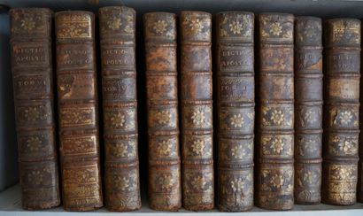 Lot of mismatched books, XVIIIth c. (acc...