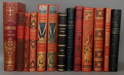 Lot of 19th and 20th century books, bound...