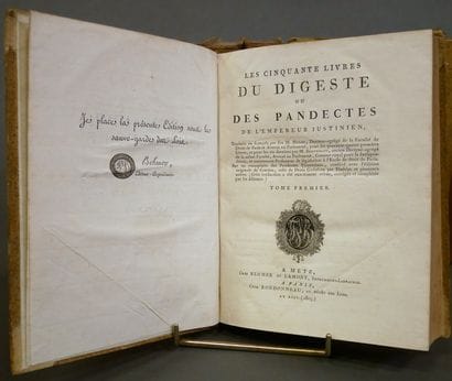 EMPEROR JUSTINIAN. 

The Fifty books of the...