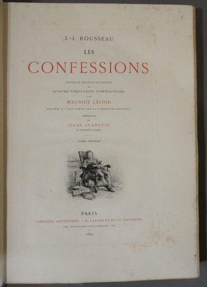 JEAN-JACQUES ROUSSEAU. 

The Confessions.

New...