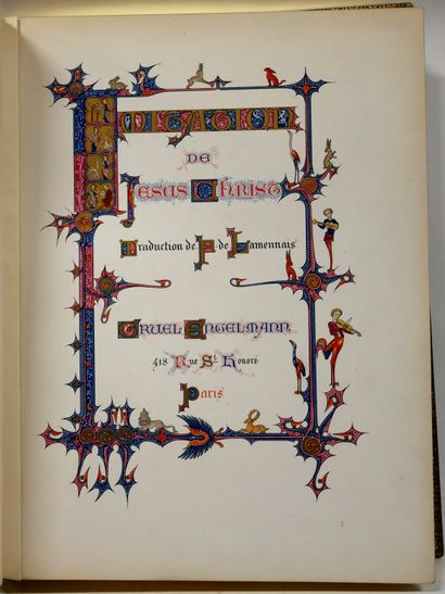 ABBE F. DE LAMENNAIS. 

The Imitation of...