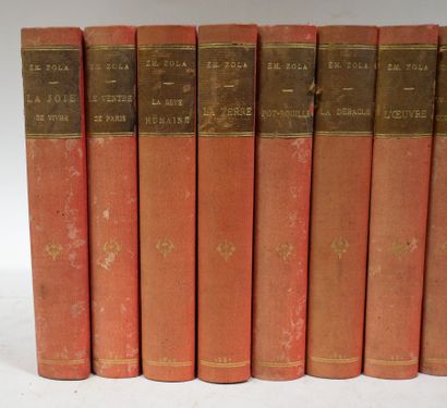ÉMILE ZOLA.

La débacle. Paris, Bibliothèque-Charpentier,...