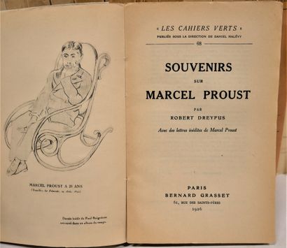 MARCEL PROUST. 

In search of lost time....