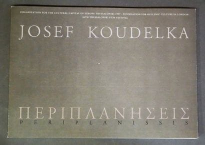 JOSEF KOUDELKA

Periplanissis. 1995, unpaginated....
