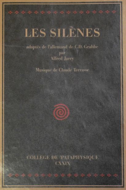 [Alfred JARRY] G. D. GRABBE. 

The Silenes.

Adapted...