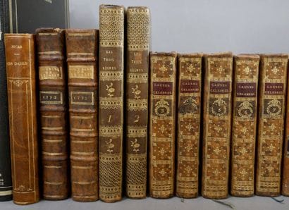 Lot of 19th and 20th century books, bound...