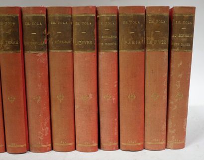 ÉMILE ZOLA.

La débacle. Paris, Bibliothèque-Charpentier,...