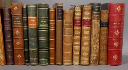 Lot of 19th and 20th century books, bound...