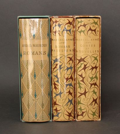 Bonet cardboard, case :

ANDRE MAUROIS. Romans....