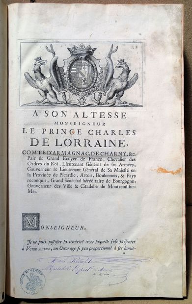 LA GUÉRINIÈRE (François Robichon de). School...
