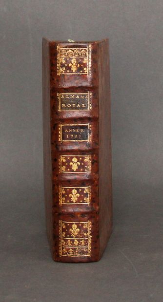 Lot: 

- Almanach royal 1787,

Paris, Veuve...