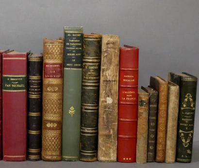 Lot of 19th and 20th century books, bound...