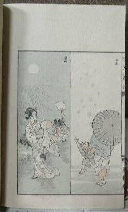 Set of 13 volumes of Japanese prints end...