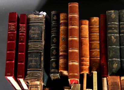 Lot of various books.