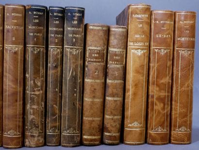 Lot of 19th and 20th century books, bound...