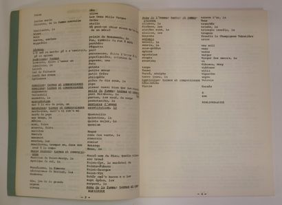 A. SCOTT BATES.

Small glossary of Apollinaire's...