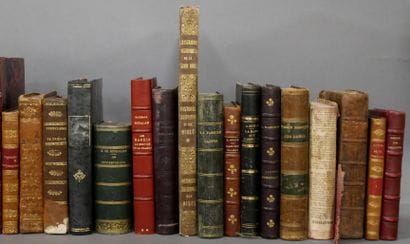 Lot of 19th and 20th century books, bound...