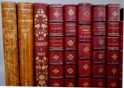 Lot of 19th and 20th century books, bound...
